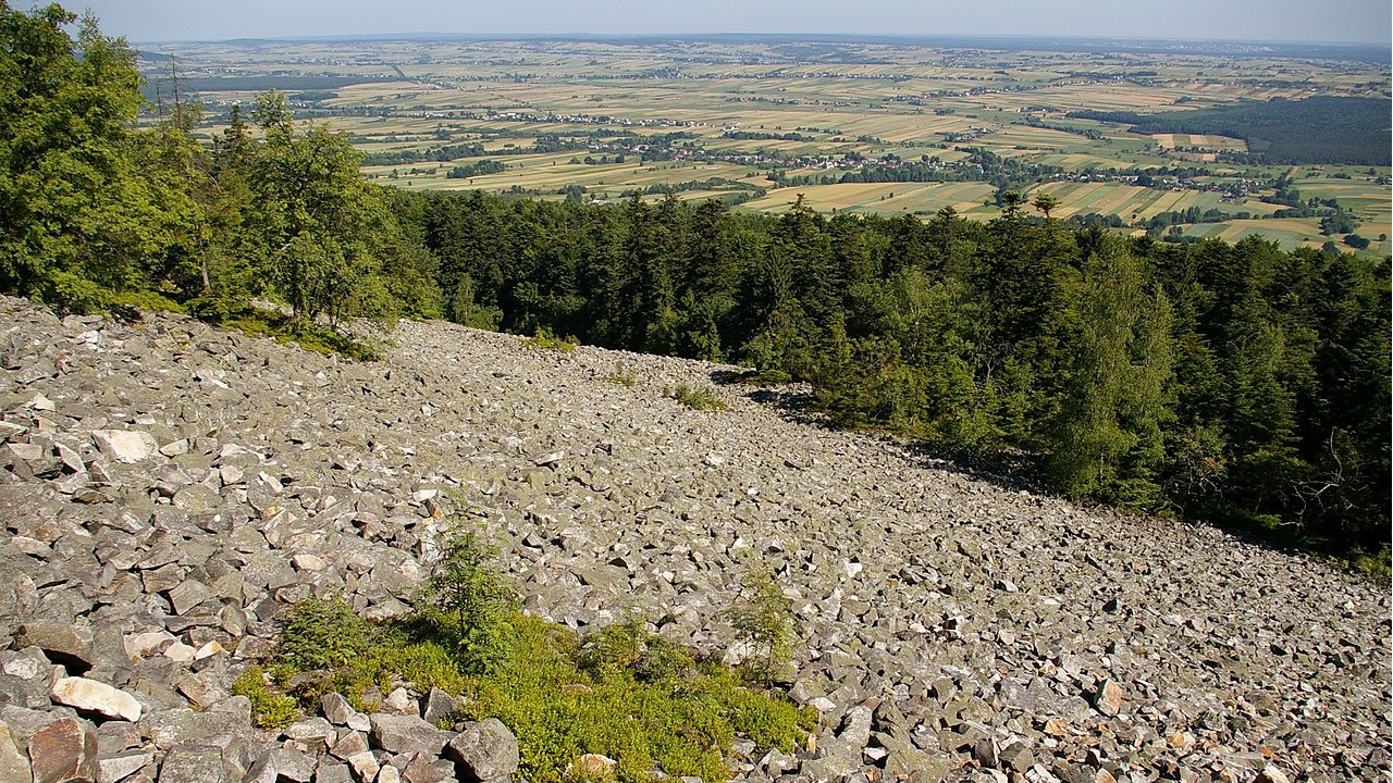 Gołoborza w Parku Świętokrzyskim Gołoborza w Parku Świętokrzyskim