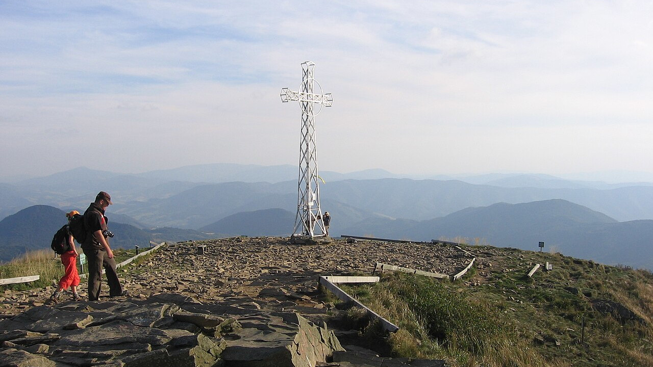 Krzyż na Tarnicy Krzyż na Tarnicy
