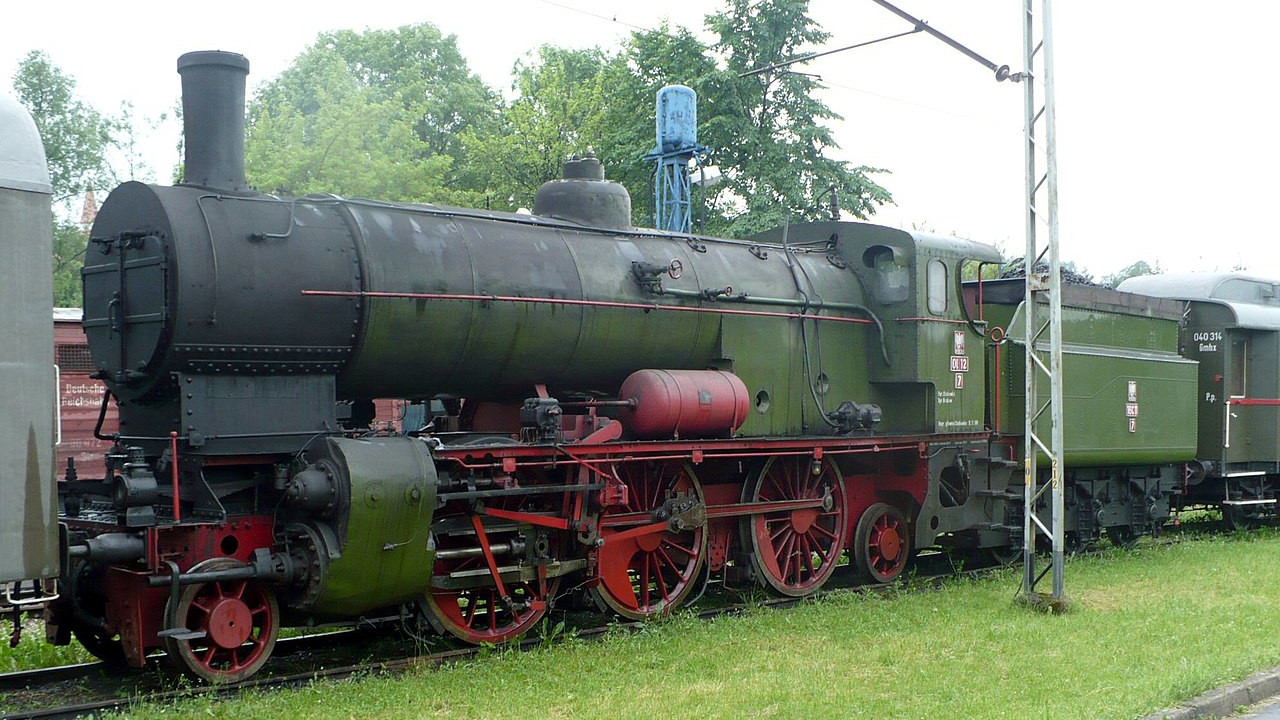 Zabytkowy parowóz Ol12-7 Zabytkowy parowóz Ol12-7