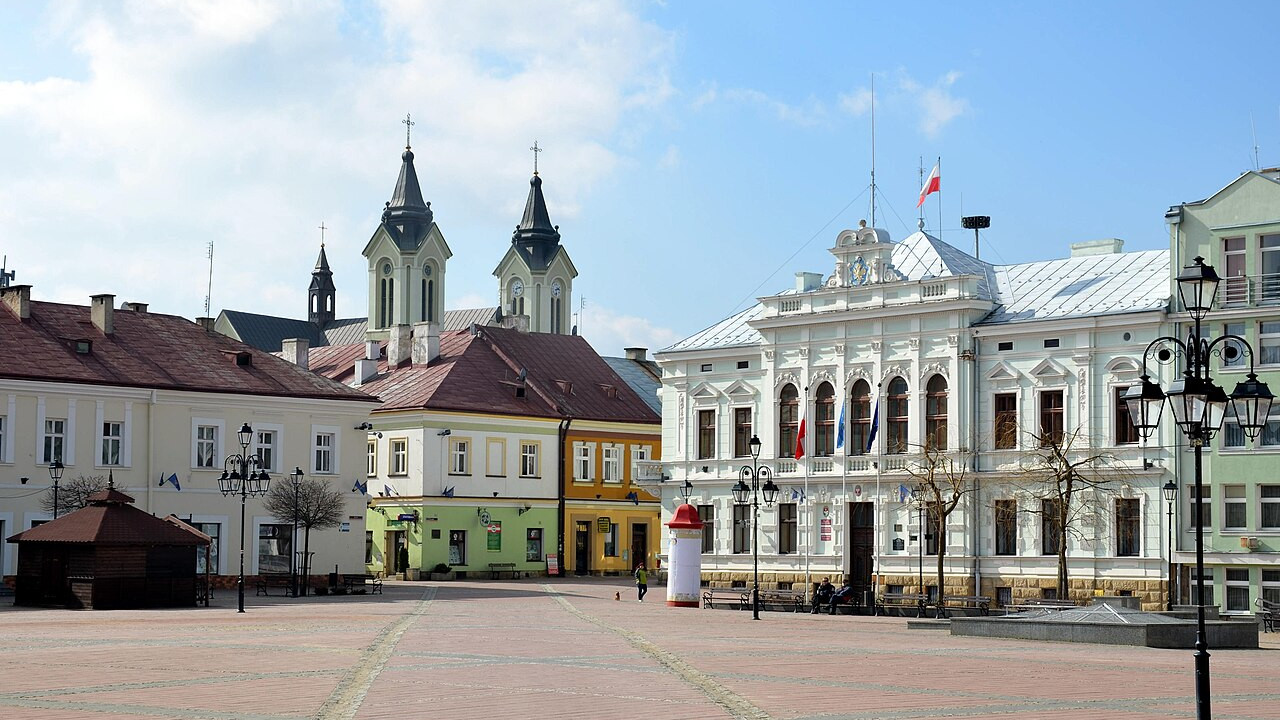 Rynek w Sanoku Rynek w Sanoku