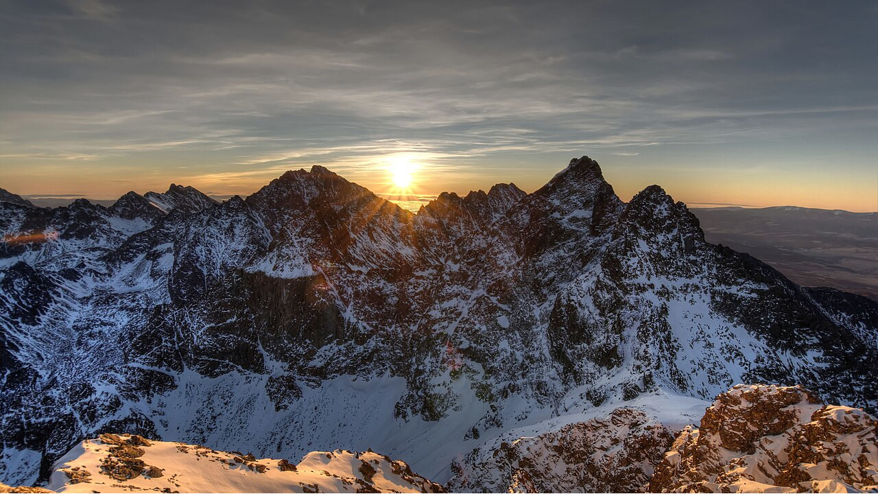 Widok na Rysy Widok na Rysy