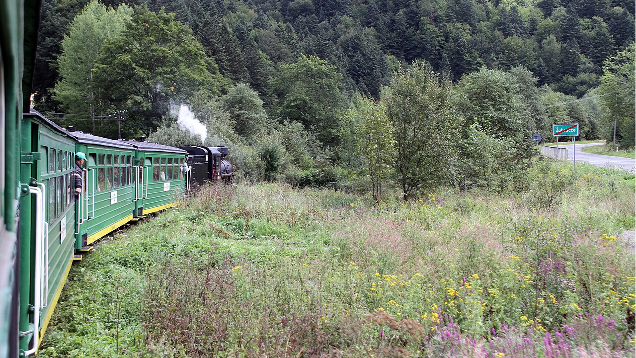 Trasa kolejki bieszczadzkiej Trasa kolejki bieszczadzkiej