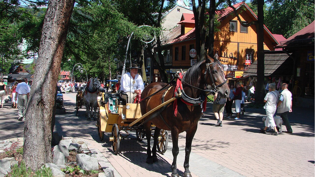 Ulica Krupówki Ulica Krupówki