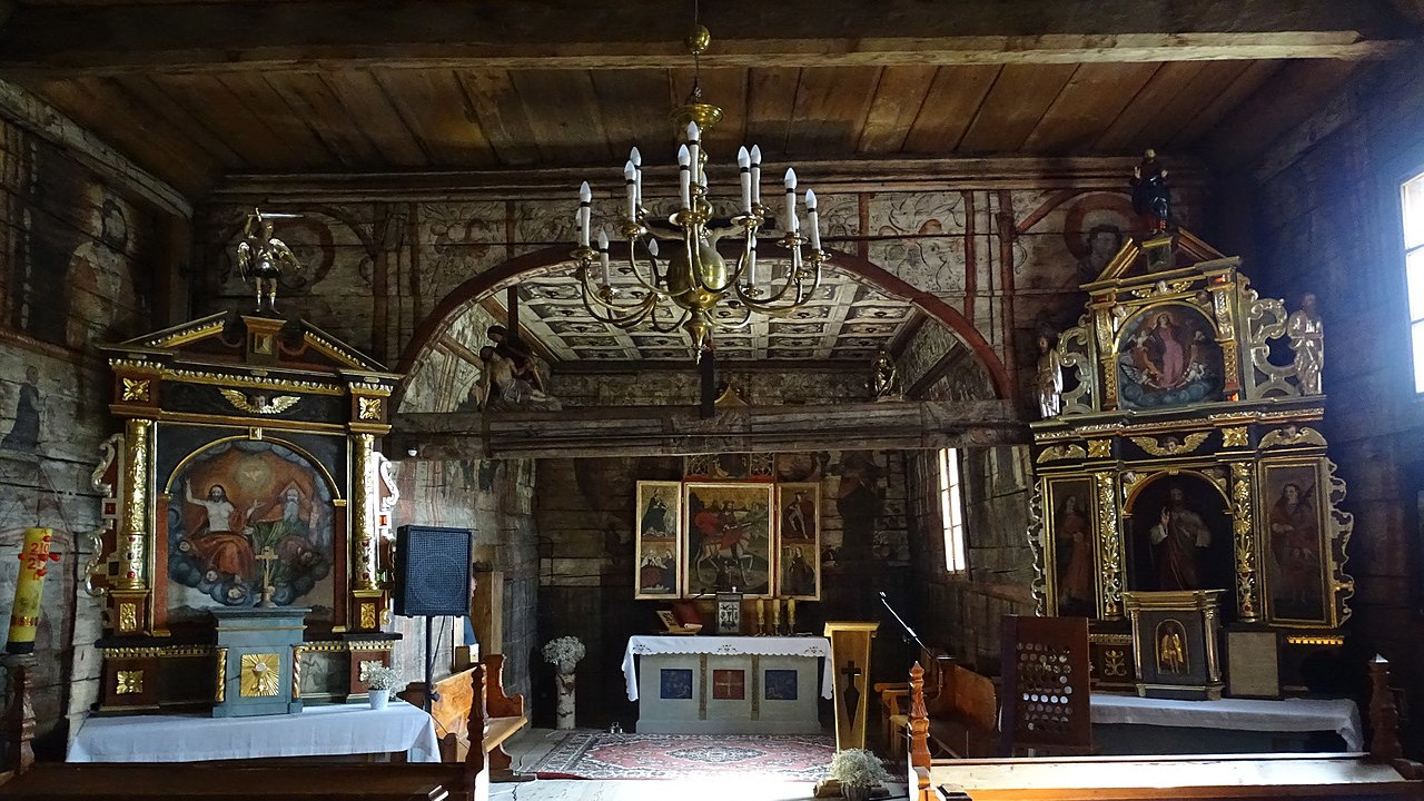 Wnętrze Kościoła św. Marcina Wnętrze Kościoła św. Marcina